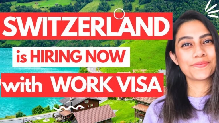 Get a Work Visa for Switzerland